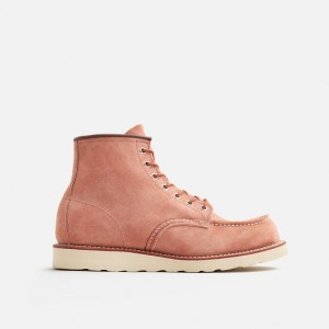 Red Wing 6-inch Boot in Dusty Rose Abilene Leather | QUE318502