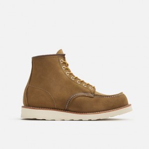 Red Wing 6-inch Boot in Olive Mohave Leather | ZMD349680