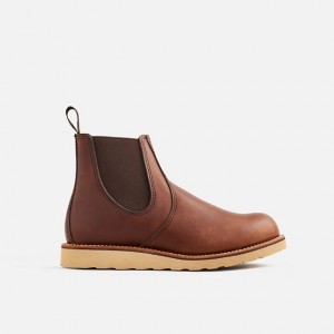 Red Wing 6-inch Classic Chelsea in Amber Harness Leather | KFZ047382