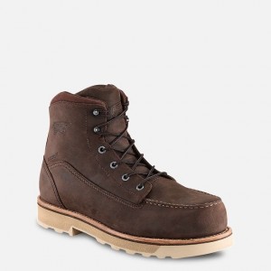 Red Wing 6-inch Safety Toe Boot Tan | GUN724918