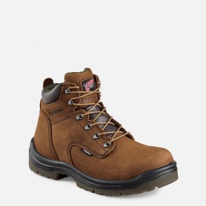 Red Wing 6-inch Waterproof Soft Toe Boot Braun | FJE243167