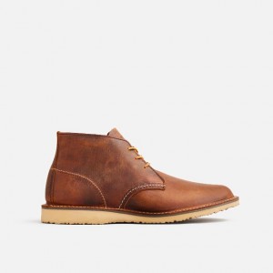 Red Wing Chukka in Copper Rough & Tough Leather | XEO897240