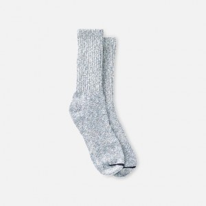 Red Wing Cotton Blend Ragg Crew Socks in Carolina Blue/Navy/White Cotton Blend | BHQ569810