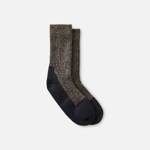 Red Wing Deep Toe-Capped Crew Sock in Black | CKQ750394