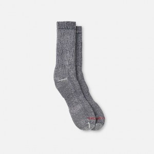 Red Wing Full Crew Socks in Charcoal | WYP721348