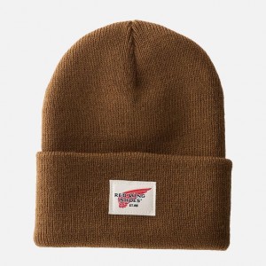 Red Wing Kids Cuffed Beanie Hat in Copper | JTD490165