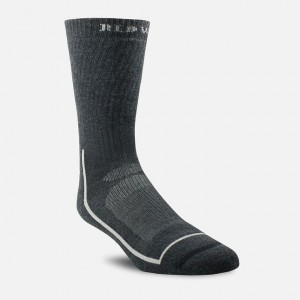 Red Wing Merino Wool Blend Crew Sock in Black | MYI540867