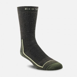 Red Wing Merino Wool Blend Crew Sock in Charcoal | UWR018735