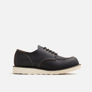 Red Wing Oxford in Black Prairie Leather | FKH046759