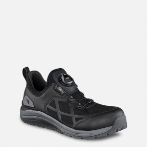 Red Wing Safety Toe Athletic Work Shoe Black-Charcoal | IPU309627