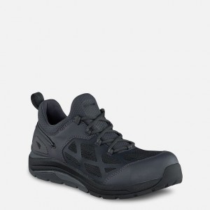 Red Wing Safety Toe Athletic Work Shoe Black-Charcoal | SZN704291