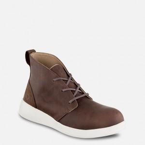 Red Wing Safety Toe Chukka Weiß | WRV942613