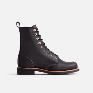 Red Wing Short Boot in Black Boundary Leather | YQK862051