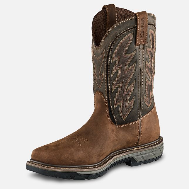 Red Wing 11-inch Waterproof, Safety Toe Pull-On Boot Hell | EHO012485