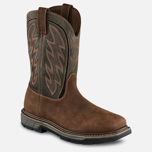 Red Wing 11-inch Waterproof, Safety Toe Pull-On Boot Hell | EHO012485