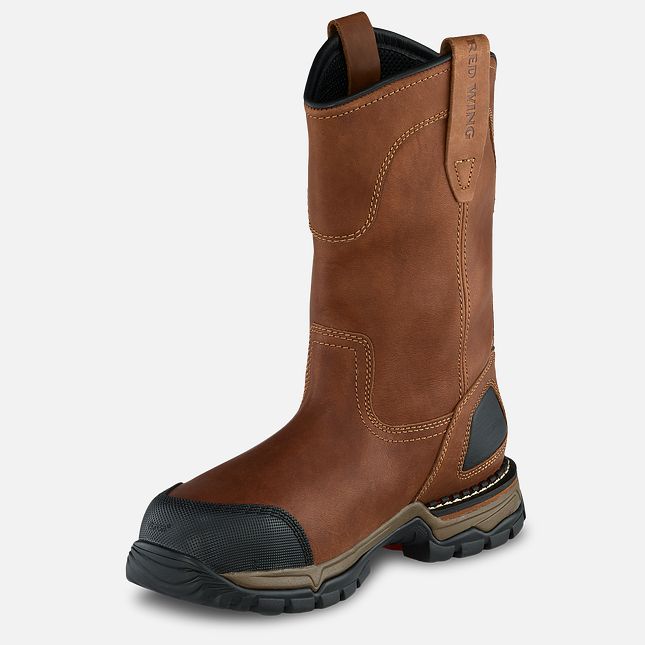 Red Wing 11-inch Waterproof Safety Toe Pull-On Boot Rot | MAX594760