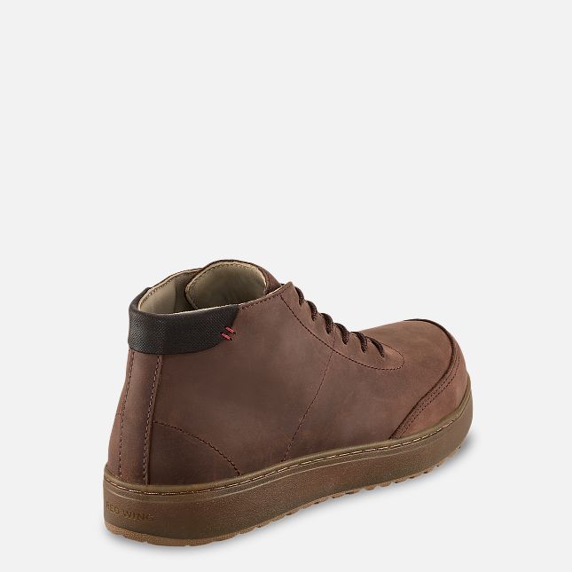 Red Wing 5-inch Safety Toe Chukka Braun | FSQ302459