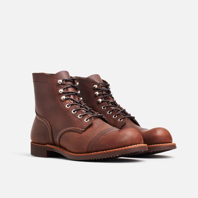 Red Wing 6-Inch Boot in Amber Harness Leather | SUP819435