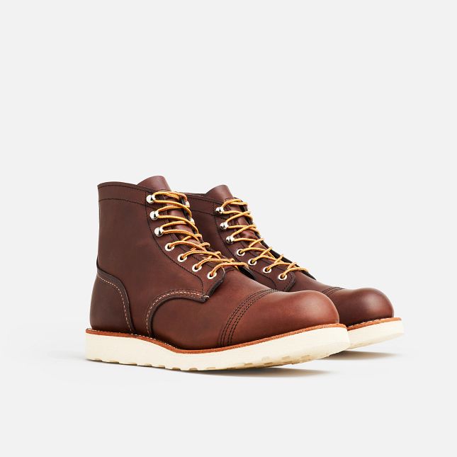 Red Wing 6-Inch Boot in Amber Harness Leather | FKW718096