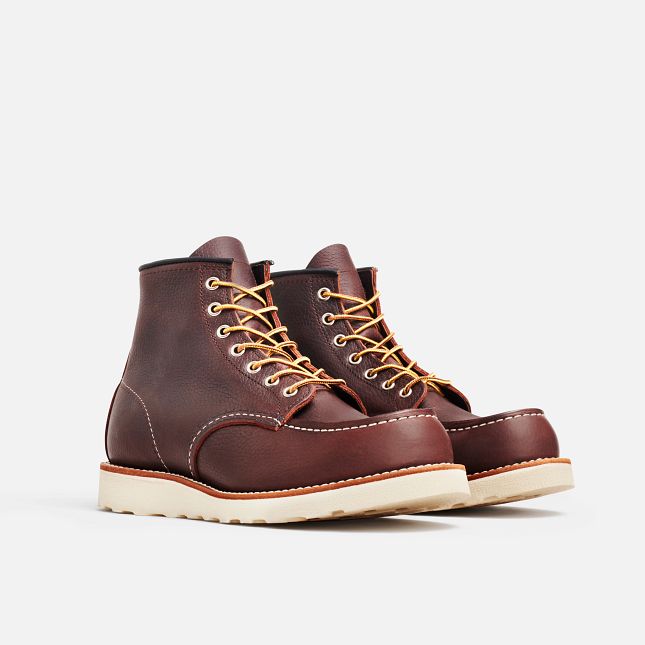 Red Wing 6-Inch Boot in Briar Oil-Slick Leather | HTQ673051