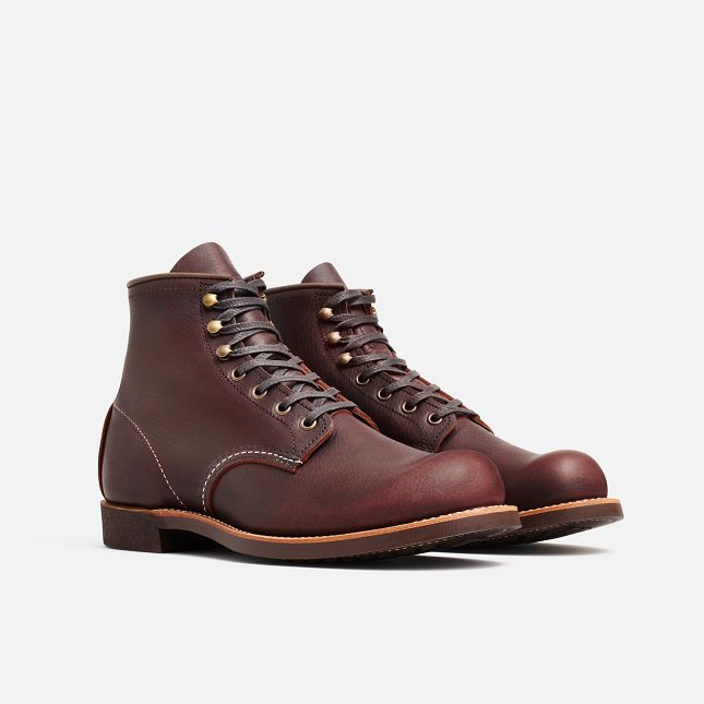 Red Wing 6-Inch Boot in Briar Oil-Slick Leather | ISQ370695