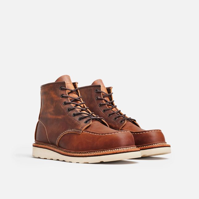 Red Wing 6-Inch Boot in Copper Rough & Tough Leather | WXD240618