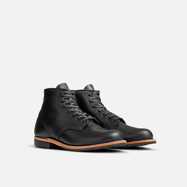 Red Wing 6-inch Boot in Black Excalibur Leather | ATO745013