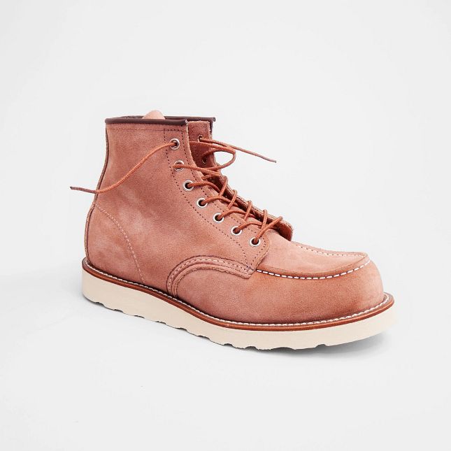 Red Wing 6-inch Boot in Dusty Rose Abilene Leather | QUE318502