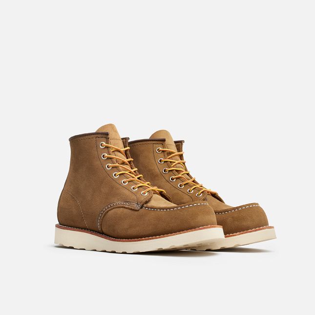 Red Wing 6-inch Boot in Olive Mohave Leather | ZMD349680