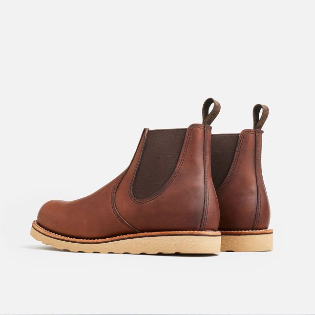 Red Wing 6-inch Classic Chelsea in Amber Harness Leather | KFZ047382