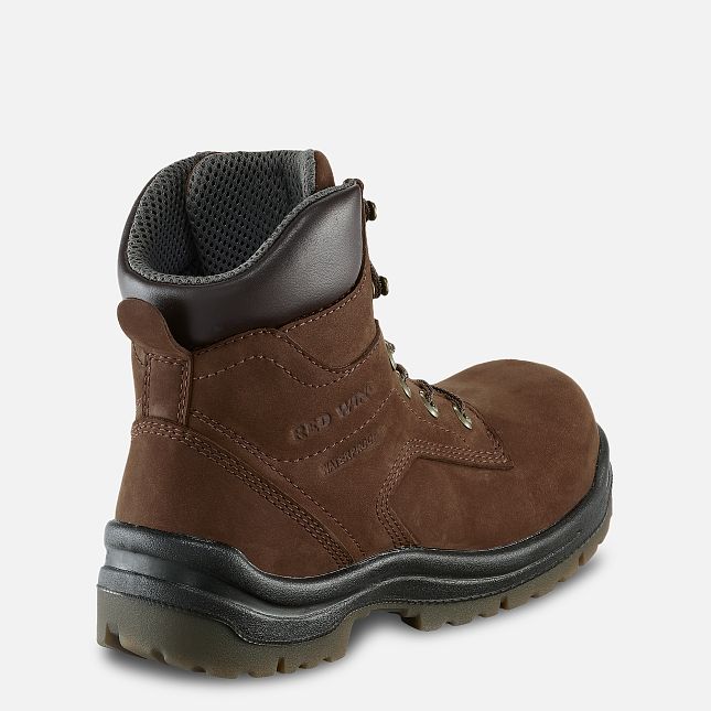 Red Wing 6-inch Insulated Waterproof Safety Toe Boot Braun | FNQ092476