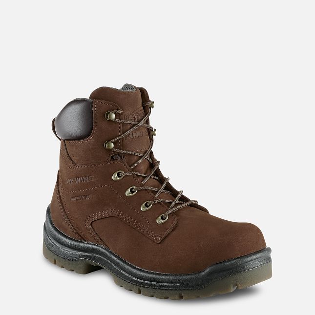 Red Wing 6-inch Insulated Waterproof Safety Toe Boot Braun | FNQ092476