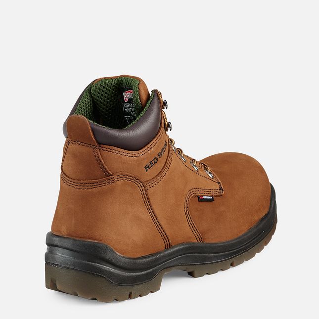 Red Wing 6-inch Insulated, Waterproof Safety Toe Boot Braun | TIE250649