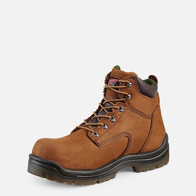 Red Wing 6-inch Insulated, Waterproof Safety Toe Boot Braun | TIE250649