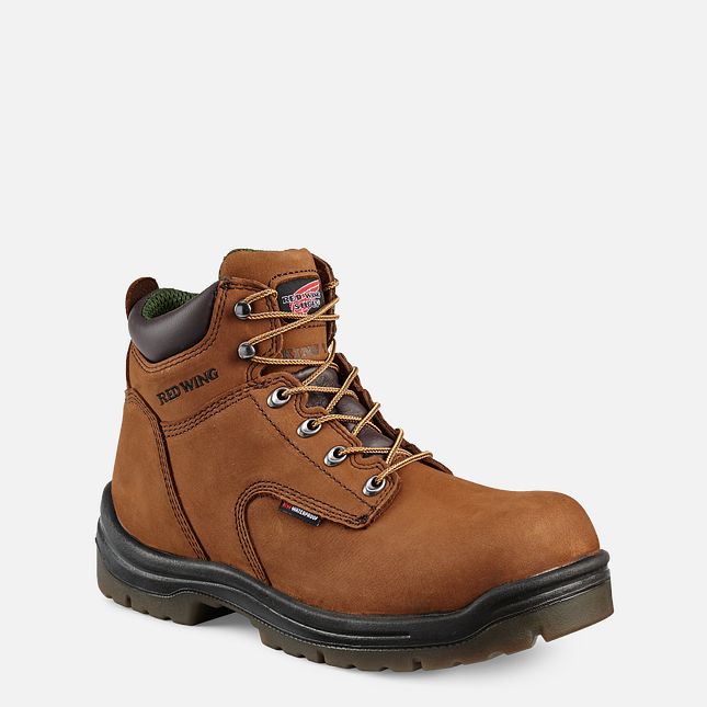 Red Wing 6-inch Insulated, Waterproof Safety Toe Boot Braun | TIE250649