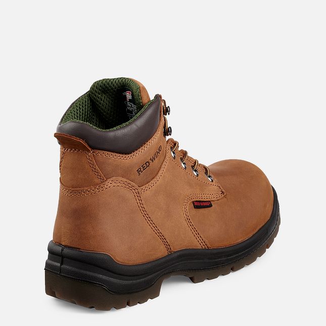 Red Wing 6-inch Safety Toe Boot Braun | OMG859763