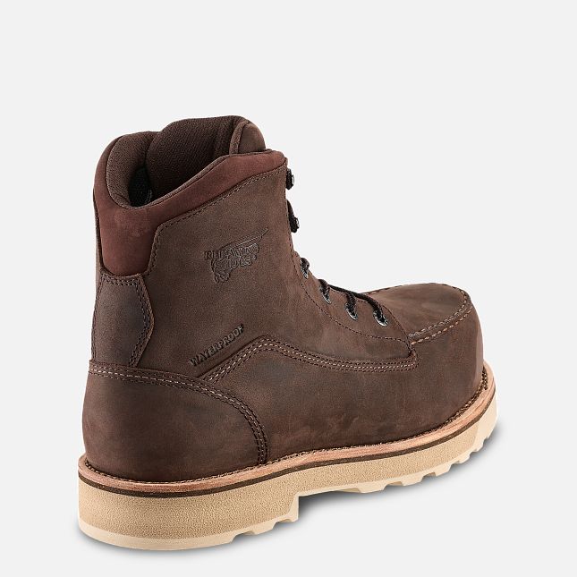 Red Wing 6-inch Safety Toe Boot Tan | GUN724918