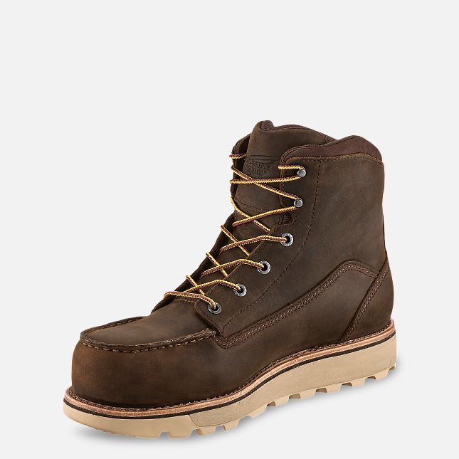 Red Wing 6-inch Wasserdichte, Insulated Sicherheits Kappe Boot Tan | TVQ123840