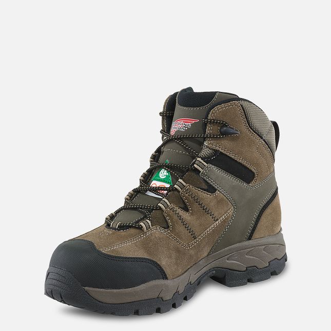 Red Wing 6-inch Waterproof CSA Safety Toe Hiker Boot Gray | XQG587419