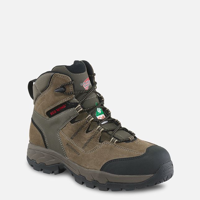 Red Wing 6-inch Waterproof CSA Safety Toe Hiker Boot Gray | XQG587419