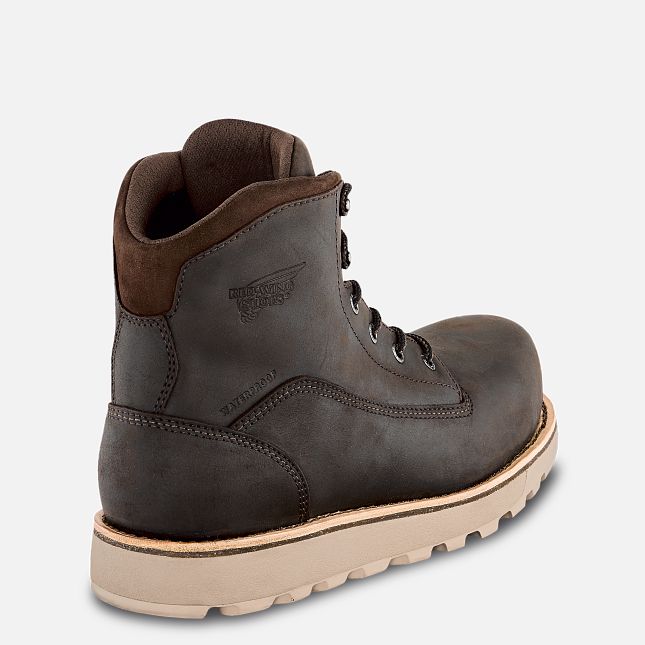 Red Wing 6-inch Waterproof Safety Toe Boot Tan | OFW609823