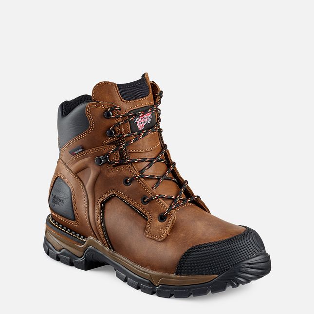 Red Wing 6-inch Waterproof Safety Toe Boot Rot | CMS065932