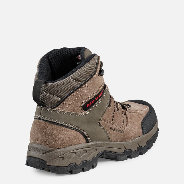 Red Wing 6-inch Waterproof Safety Toe Hiker Boot Gray | ERJ764091