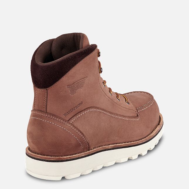 Red Wing 6-inch Waterproof Soft Toe Boot Crepe | JHX026843