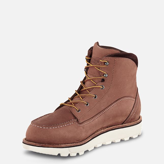 Red Wing 6-inch Waterproof Soft Toe Boot Crepe | JHX026843