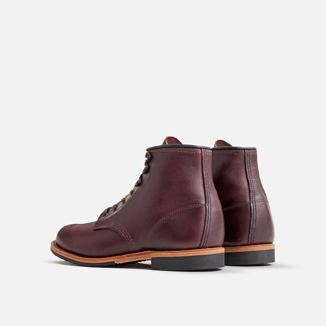 Red Wing 6-inch boot in Black Cherry Excalibur Leather | HZJ421537