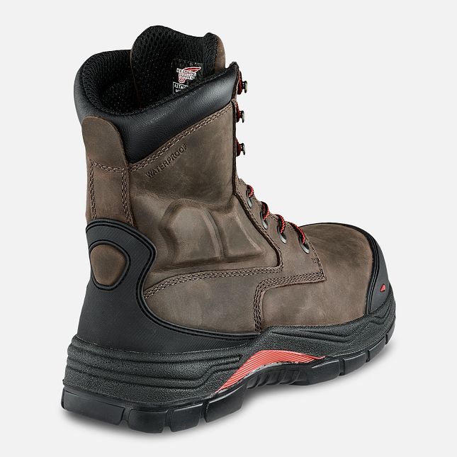 Red Wing 8-inch Waterproof CSA Metguard Safety Toe Boot | JET364875