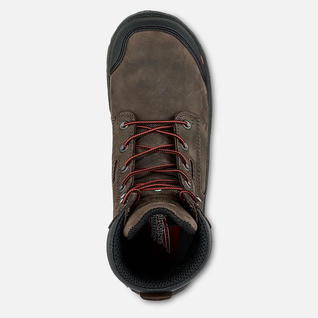 Red Wing 8-inch Waterproof CSA Metguard Safety Toe Boot | JET364875