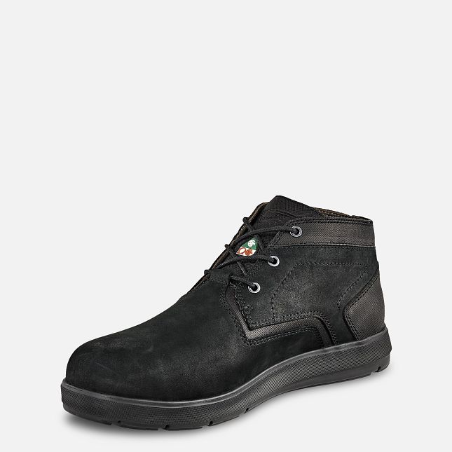 Red Wing CSA Safety Toe Chukka Schwarz | YQO198362