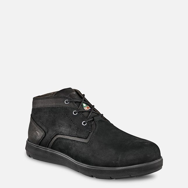 Red Wing CSA Safety Toe Chukka Schwarz | YQO198362